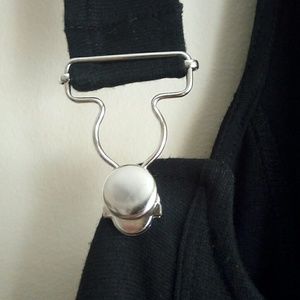 🔥 NWOT H&M Pinafore Dress - Black🔥